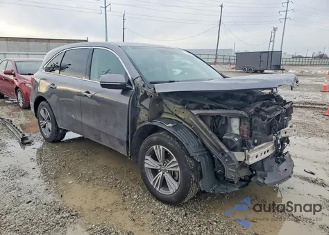 2020 Acura Mdx из США, поврежденный, VIN 5J8YD3H39LL007539